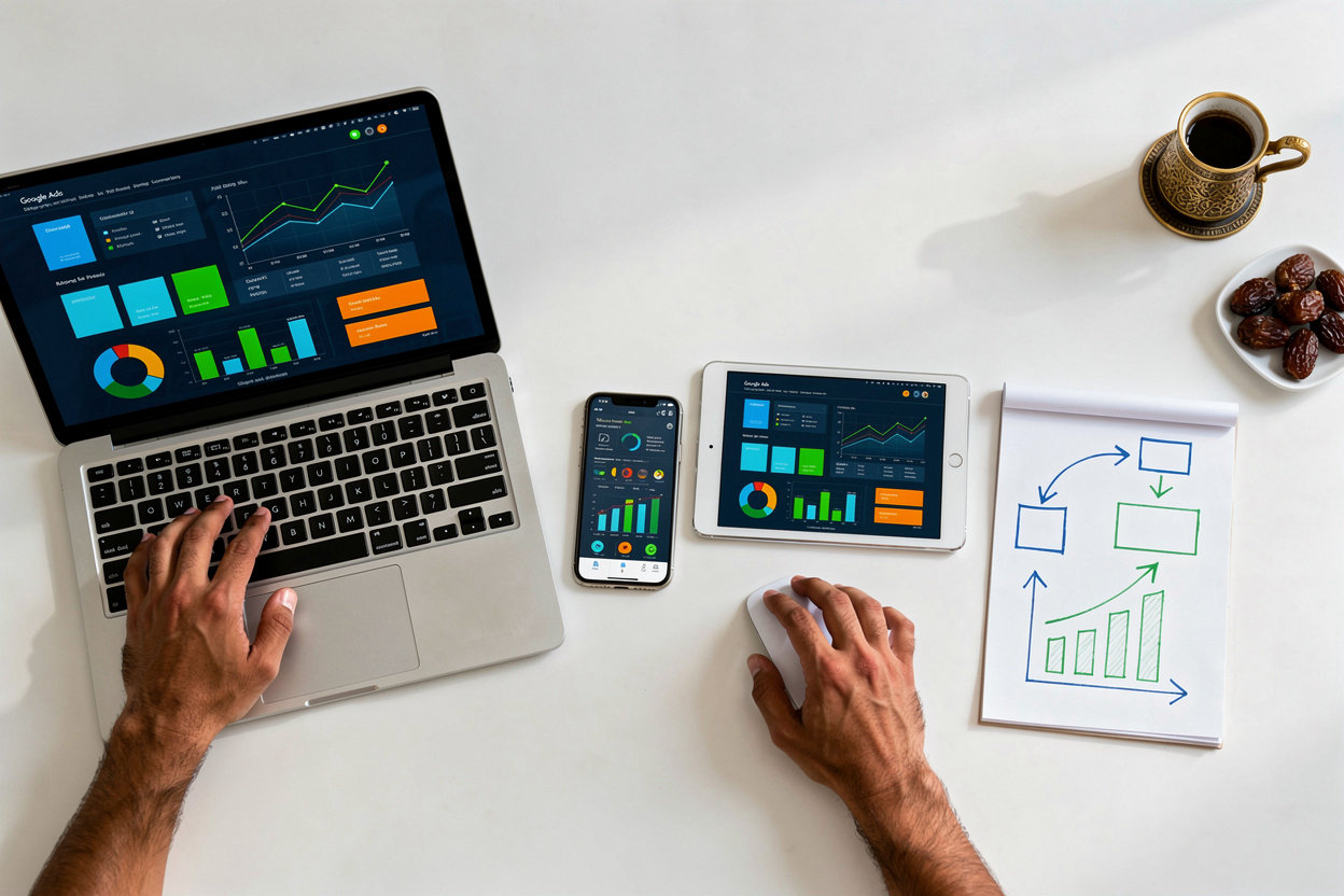 نتت - خدمات Google Ads المتخصصة وإدارة حملات احترافية في السعودية
